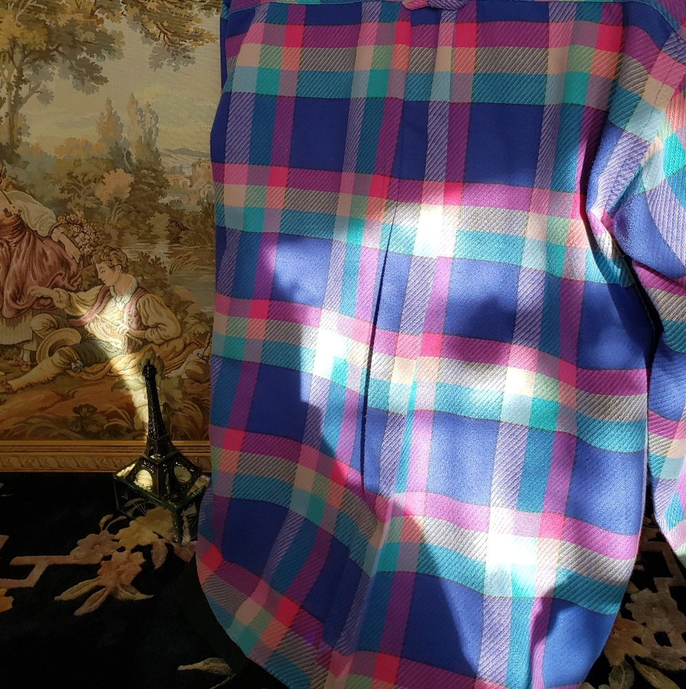 Men's Dockers plaid shirt XL - Picture 5 of 8